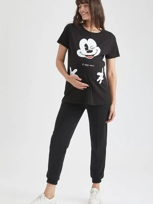 T-shirt z nadrukiem DeFacto