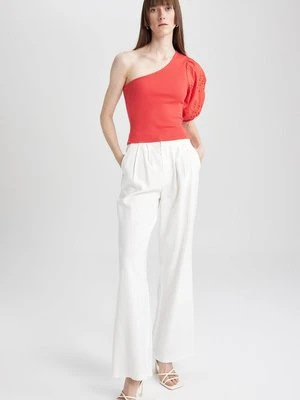 T-shirt z nadrukiem DeFacto