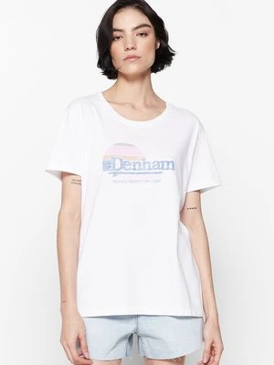 T-shirt z nadrukiem Denham