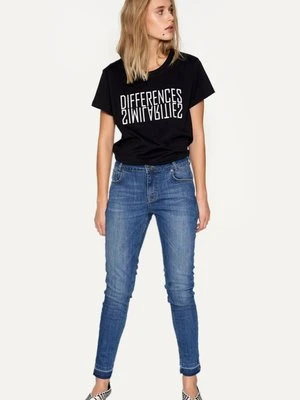 T-shirt z nadrukiem Denim Hunter