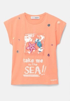 T-shirt z nadrukiem Desigual