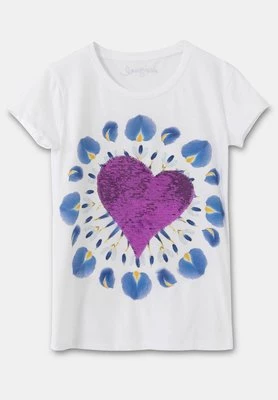 T-shirt z nadrukiem Desigual