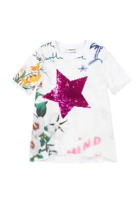 T-shirt z nadrukiem Desigual