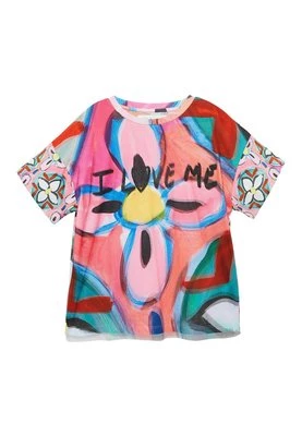 T-shirt z nadrukiem Desigual