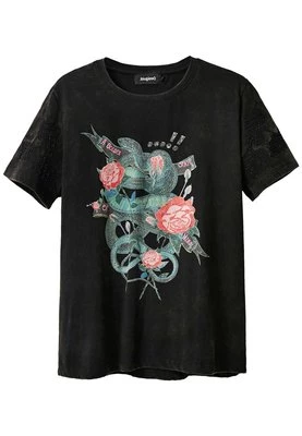 T-shirt z nadrukiem Desigual