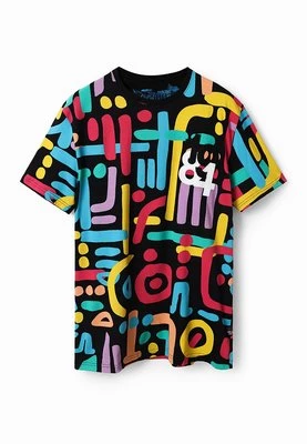 T-shirt z nadrukiem Desigual