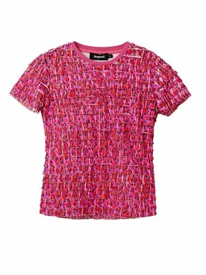 T-shirt z nadrukiem Desigual