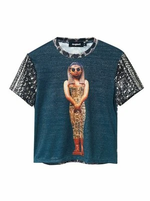 T-shirt z nadrukiem Desigual