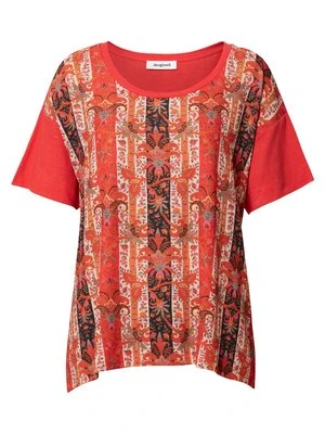 T-shirt z nadrukiem Desigual