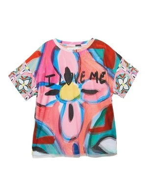 T-shirt z nadrukiem Desigual