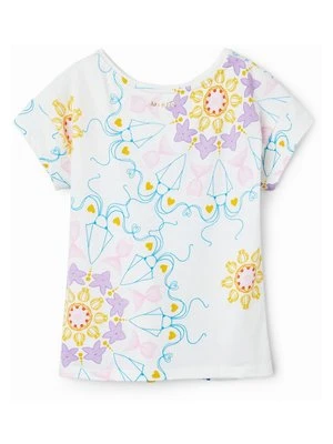 T-shirt z nadrukiem Desigual