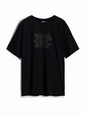 T-shirt z nadrukiem Desigual