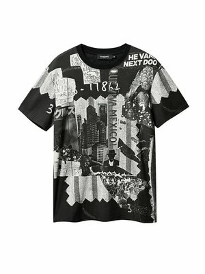 T-shirt z nadrukiem Desigual