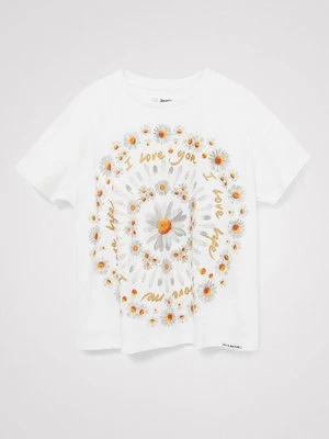 T-shirt z nadrukiem Desigual