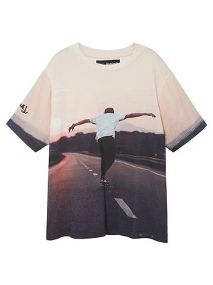 T-shirt z nadrukiem Desigual