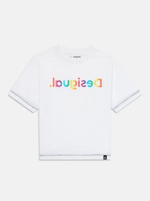T-shirt z nadrukiem Desigual
