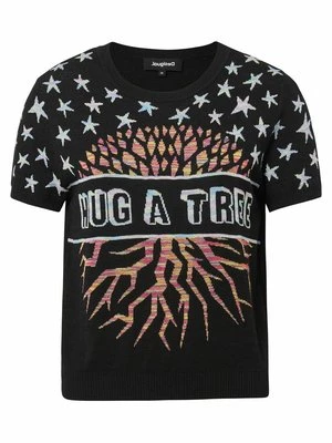 T-shirt z nadrukiem Desigual