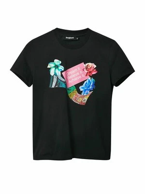 T-shirt z nadrukiem Desigual