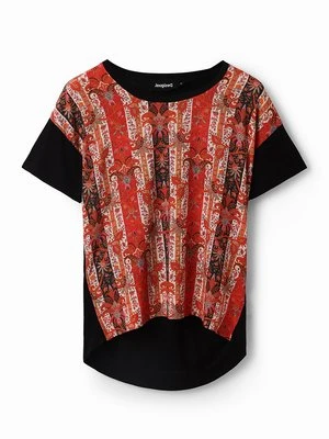 T-shirt z nadrukiem Desigual