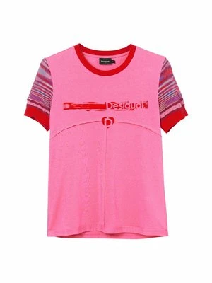 T-shirt z nadrukiem Desigual