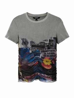 T-shirt z nadrukiem Desigual