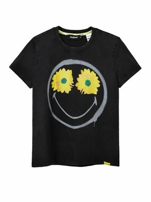 T-shirt z nadrukiem Desigual
