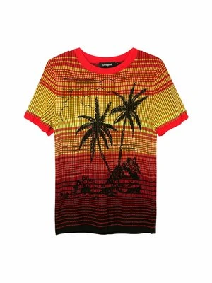 T-shirt z nadrukiem Desigual