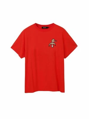 T-shirt z nadrukiem Desigual
