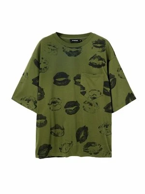 T-shirt z nadrukiem Desigual