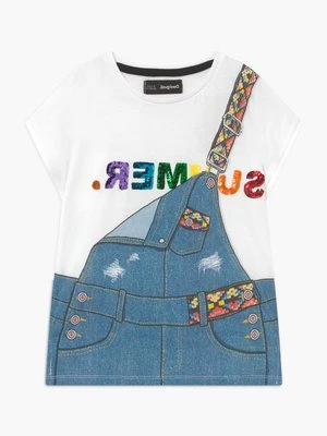 T-shirt z nadrukiem Desigual