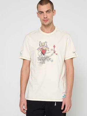 T-shirt z nadrukiem Desigual