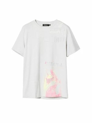 T-shirt z nadrukiem Desigual