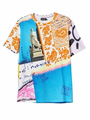 T-shirt z nadrukiem Desigual