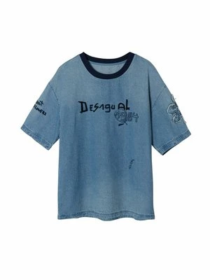 T-shirt z nadrukiem Desigual