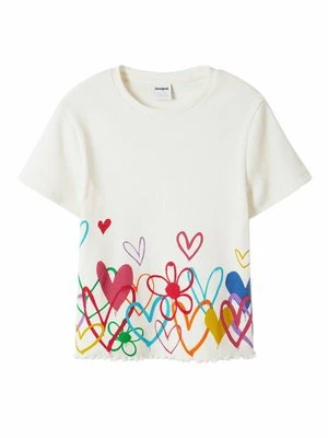 T-shirt z nadrukiem Desigual