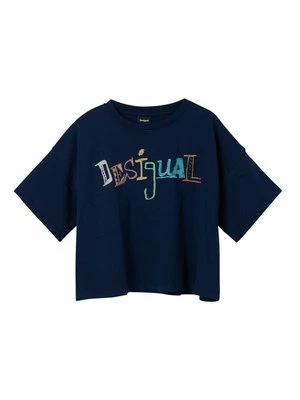 T-shirt z nadrukiem Desigual