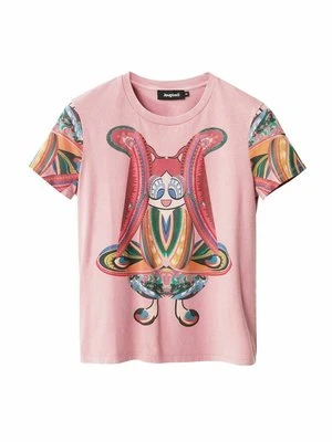 T-shirt z nadrukiem Desigual