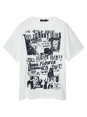 T-shirt z nadrukiem Desigual