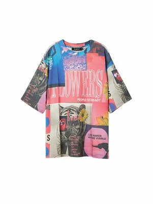 T-shirt z nadrukiem Desigual