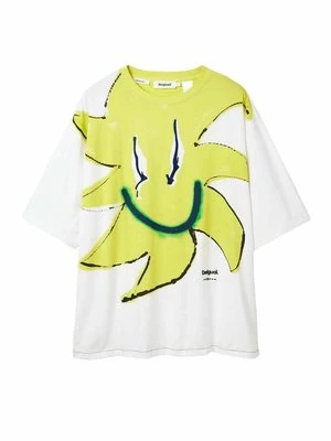 T-shirt z nadrukiem Desigual