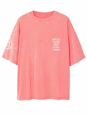 T-shirt z nadrukiem Desigual