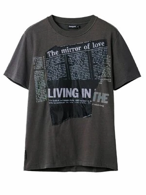 T-shirt z nadrukiem Desigual