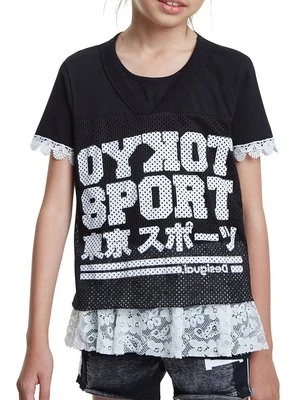 T-shirt z nadrukiem Desigual