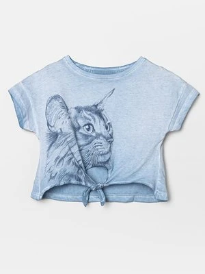 T-shirt z nadrukiem Desigual