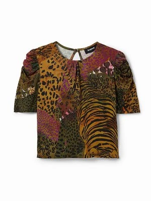 T-shirt z nadrukiem Desigual