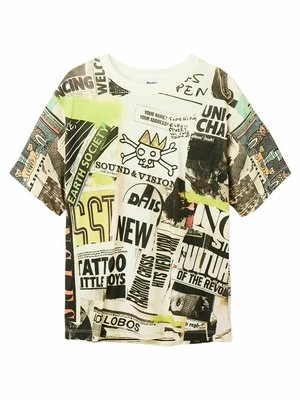 T-shirt z nadrukiem Desigual