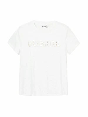 T-shirt z nadrukiem Desigual