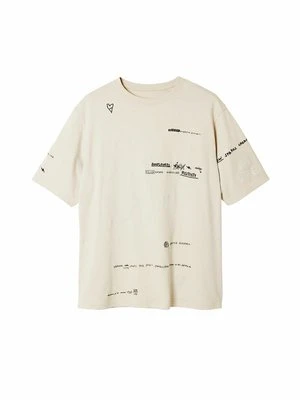 T-shirt z nadrukiem Desigual