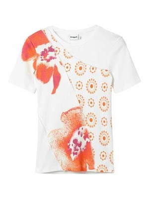 T-shirt z nadrukiem Desigual