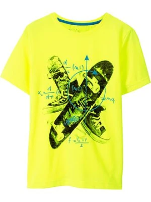 T-shirt z nadrukiem deskorolki bonprix